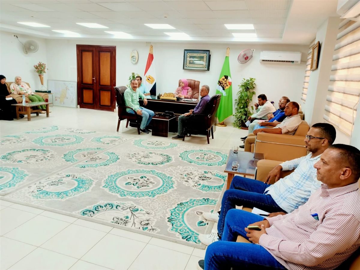 رئيس مركز ابشواى: إستمرار المتابعة الميدانية والرصد لمنع أي تعديات على الأراضي الزراعية<br> 