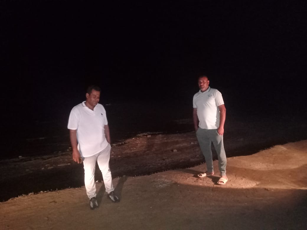 السكرتير العام والمساعد ورئيس مركز ابشواى بجولة ميدانية لمتابعة حظر الصيد الجائر ببحيرة قارون
