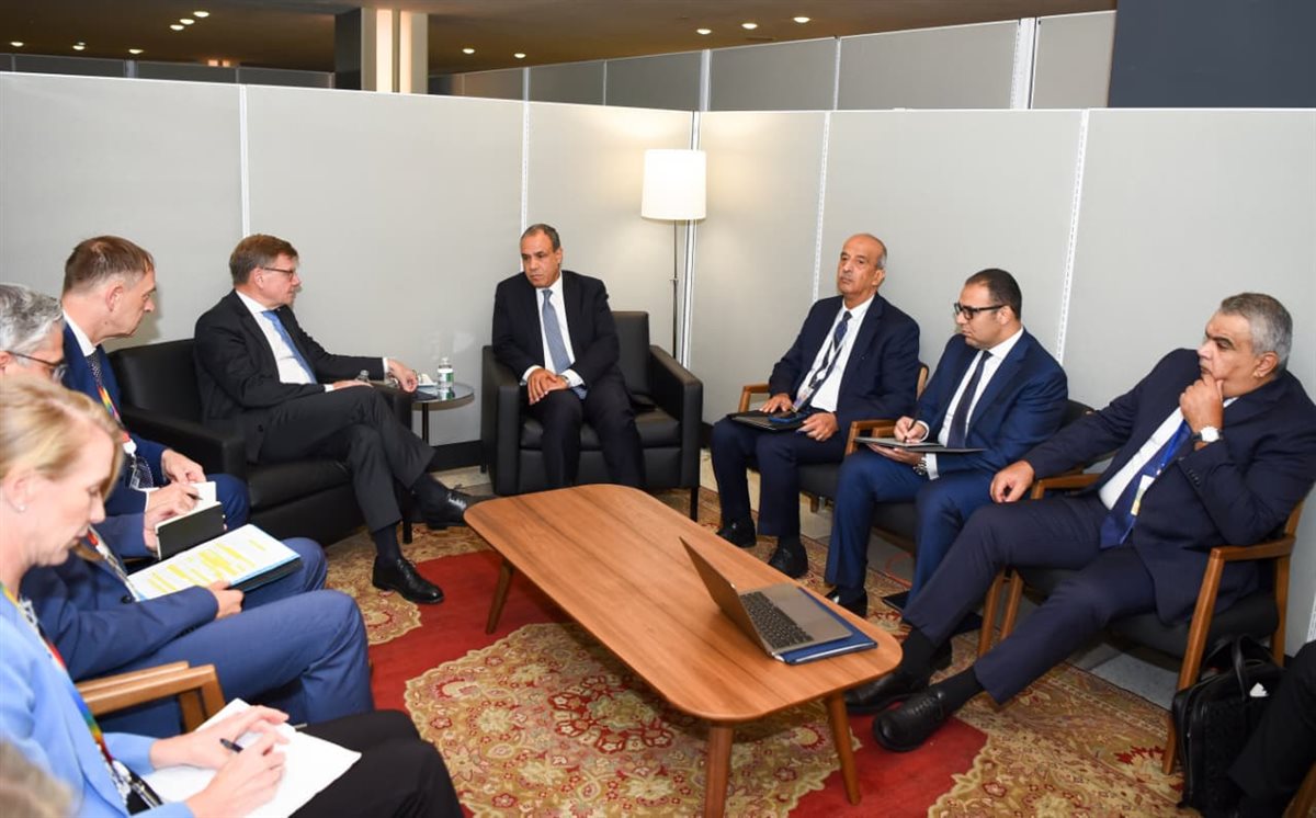 وزيرا خارجية مصر وألمانيا على هامش أعمال الجمعية العامة للأمم المتحدة