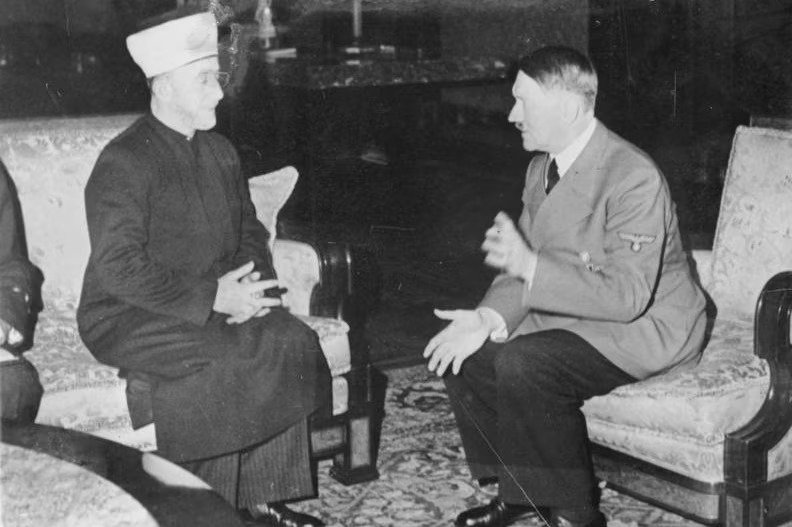 هتلر مع الشيخ حسيني