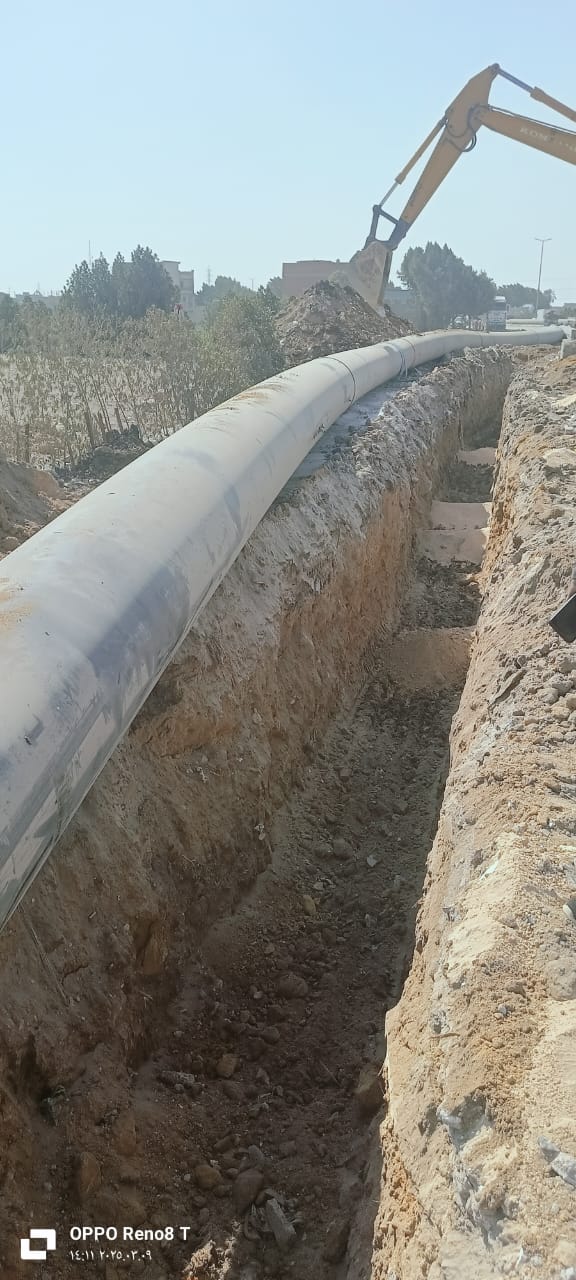 مياه الفيوم” تنتهي من تنفيذ مشروع إحلال وتجديد خط طرد صرف صحي السلخانة بقيمة 85 مليون جنيه