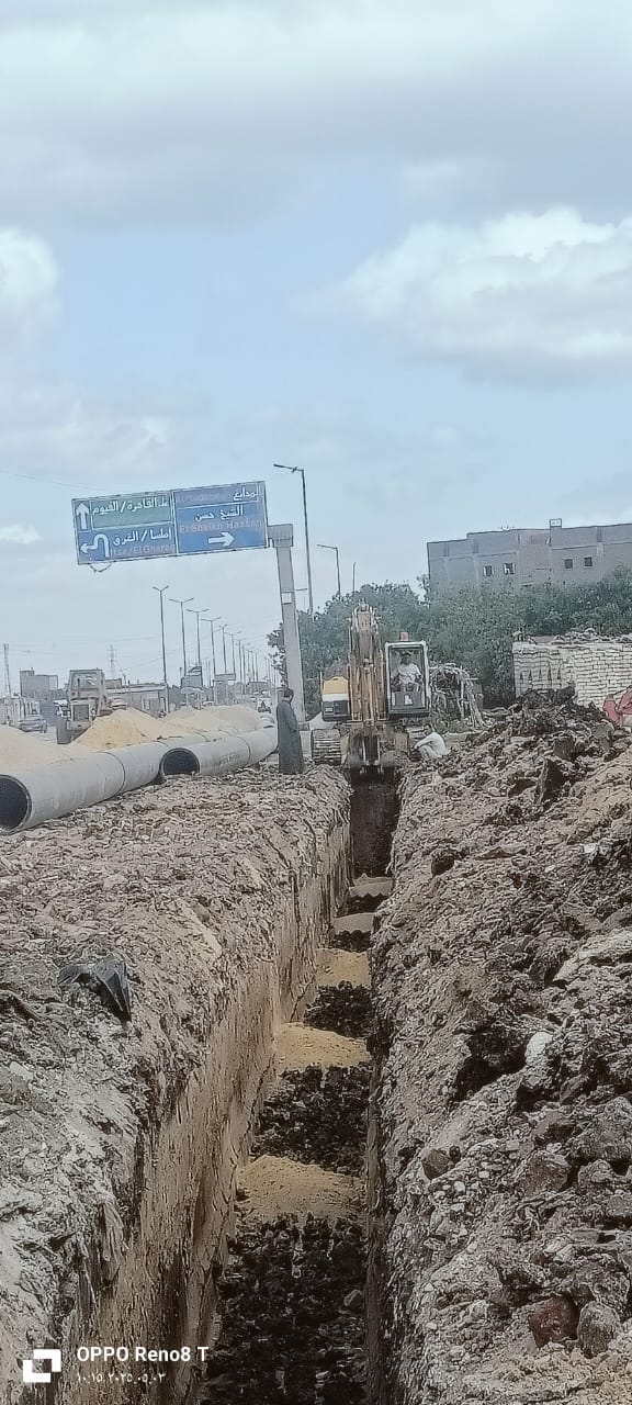 مياه الفيوم” تنتهي من تنفيذ مشروع إحلال وتجديد خط طرد صرف صحي السلخانة بقيمة 85 مليون جنيه