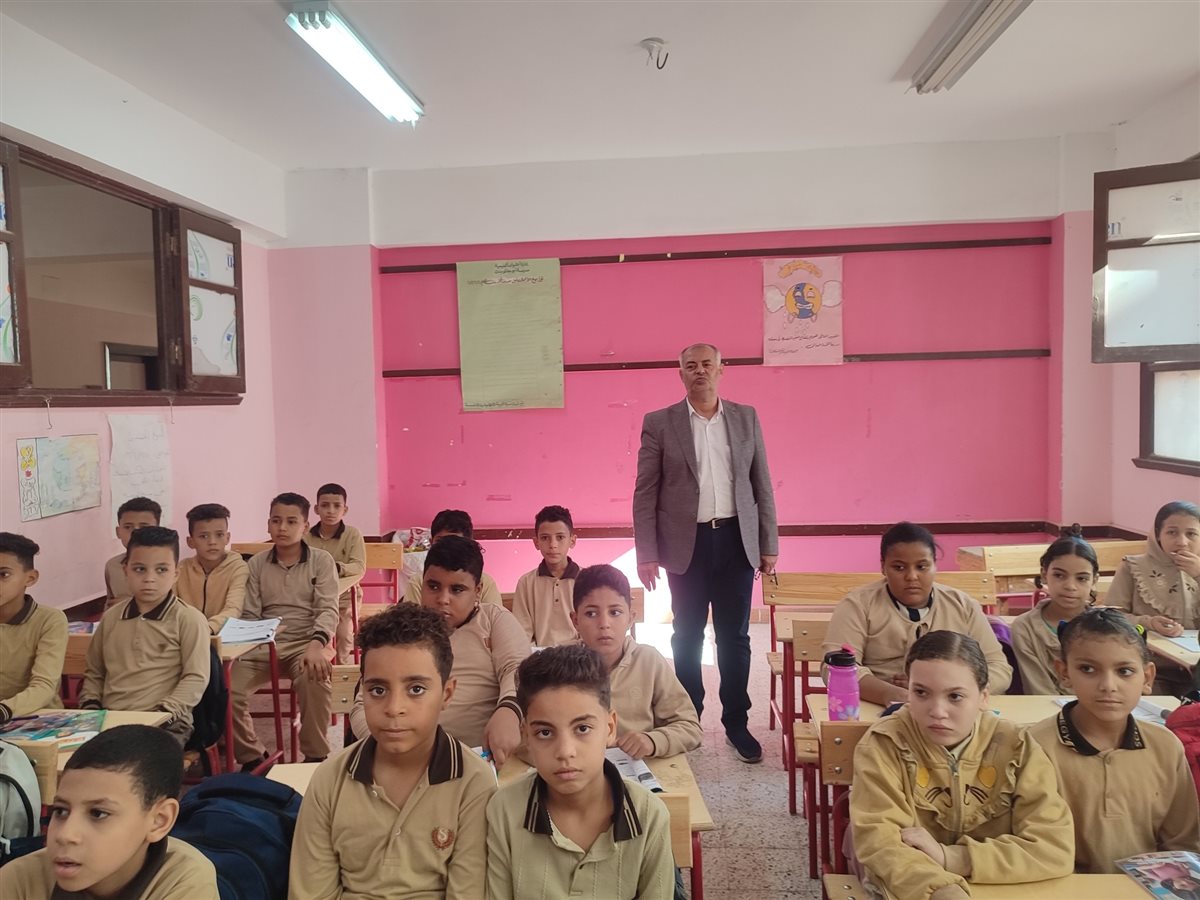 مدير عام إدارة أبشواي التعليمية يتفقد مدارس قطاع أبو جنشو وأبشواي  