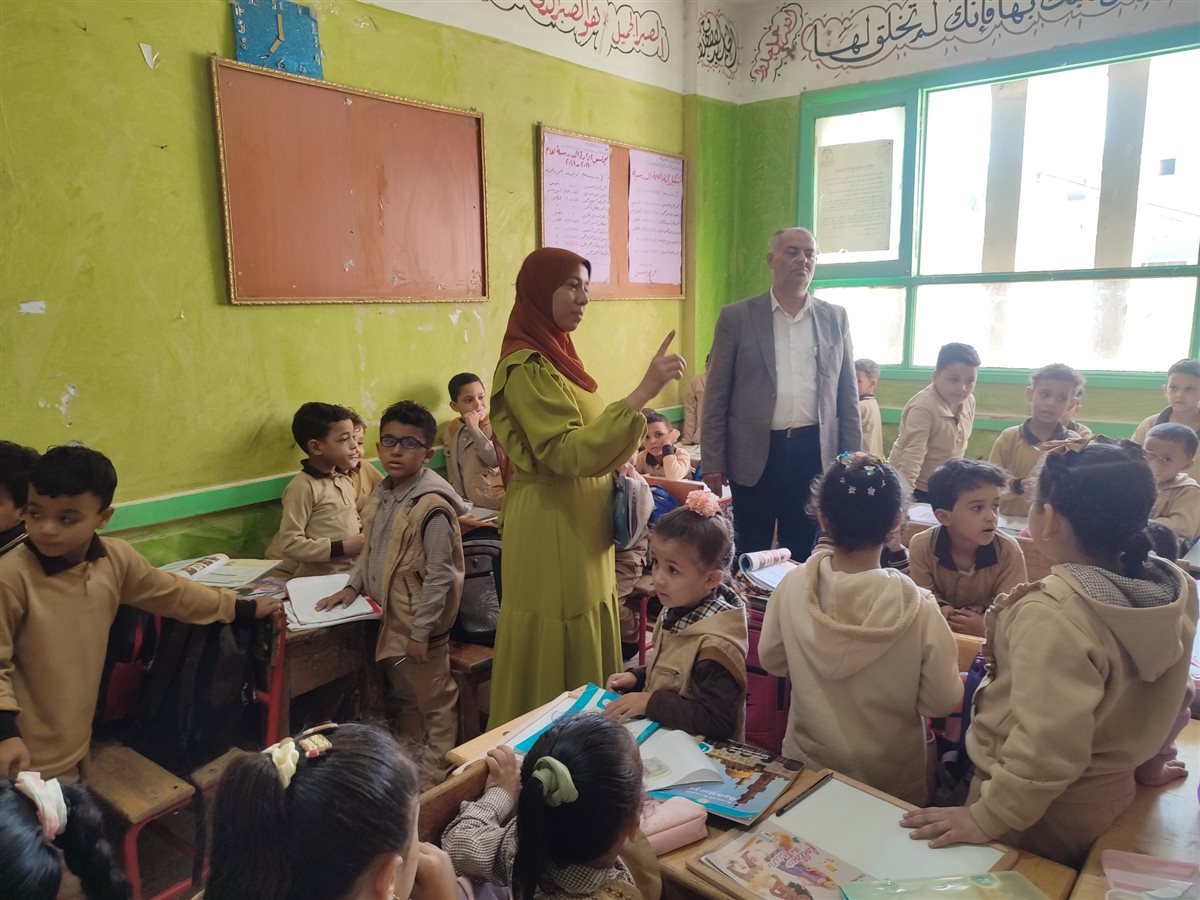 مدير عام إدارة أبشواي التعليمية يتفقد مدارس قطاع أبو جنشو وأبشواي  