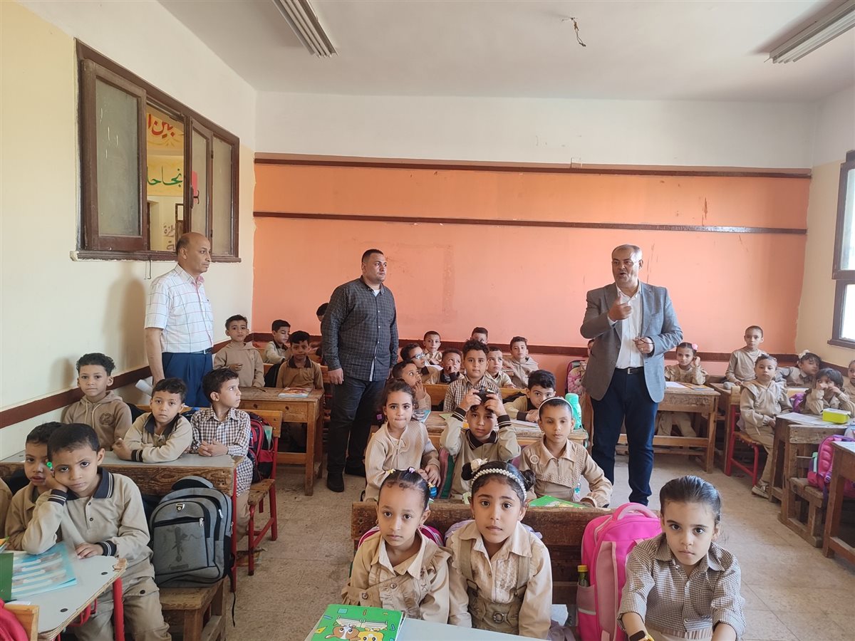 مدير عام إدارة أبشواي التعليمية يتفقد مدارس قطاع أبو جنشو وأبشواي  