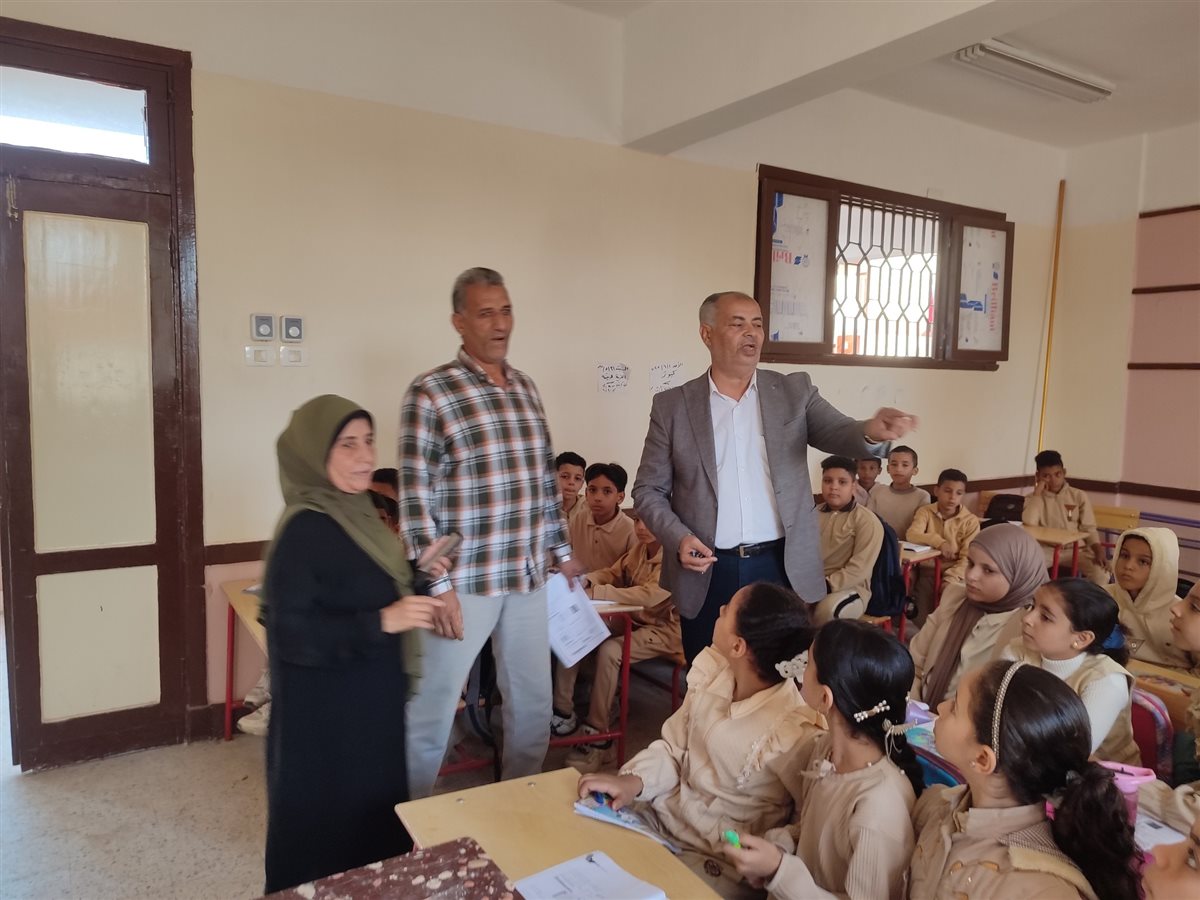 مدير عام إدارة أبشواي التعليمية يتفقد مدارس قطاع أبو جنشو وأبشواي  