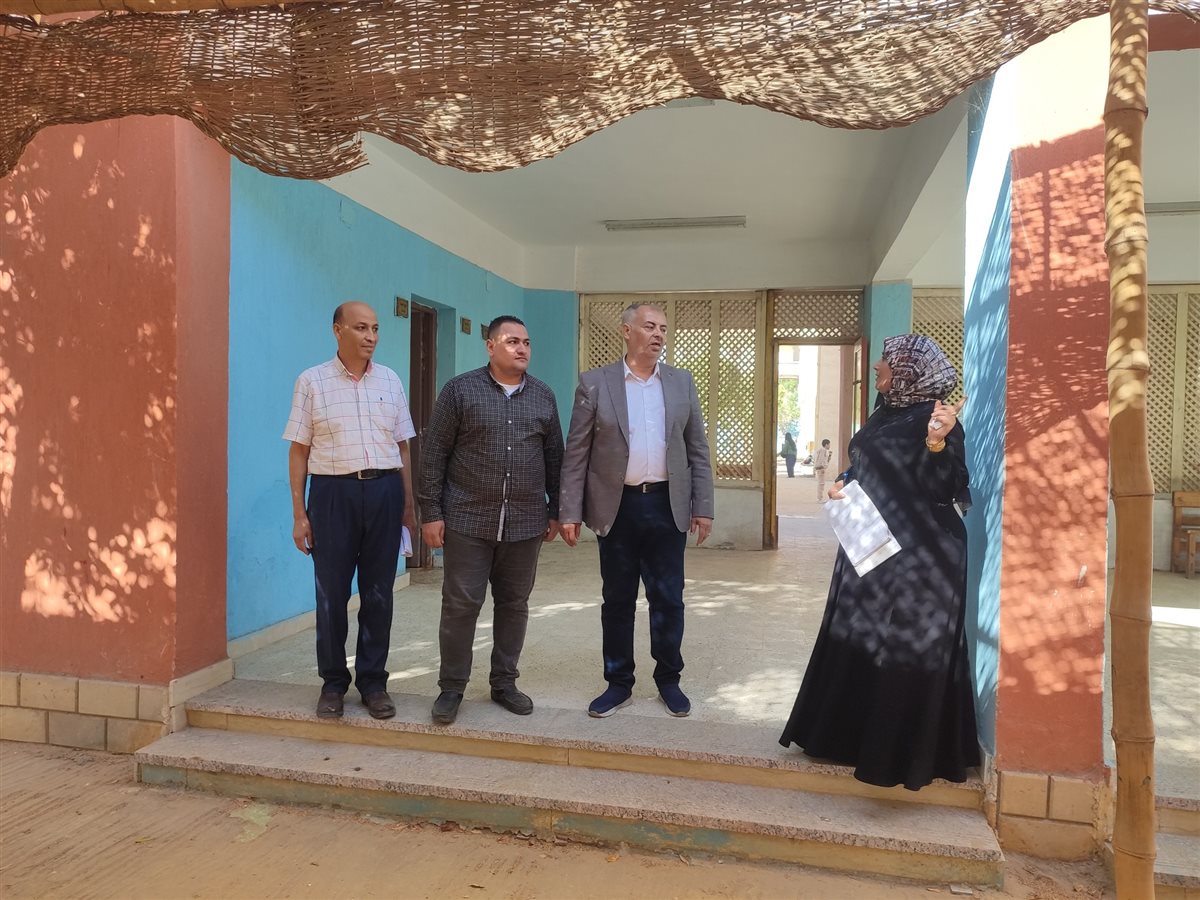 مدير عام إدارة أبشواي التعليمية يتفقد مدارس قطاع أبو جنشو وأبشواي  