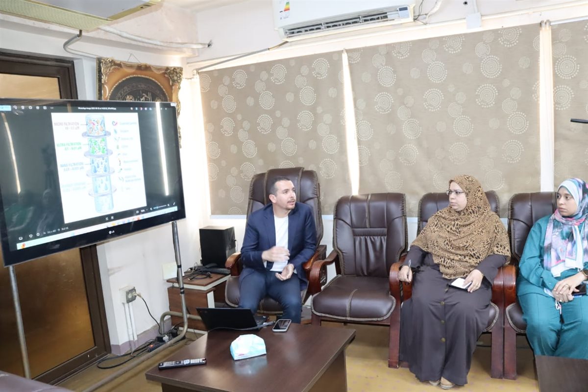 مياه الفيوم” تعقد سمينارًا مع شركة CERAFILTEC المتخصصة لبحث حلول متطورة في معالجة المياه والصرف الصحي