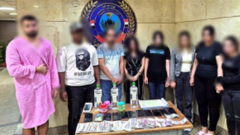 عدد من المتهمين