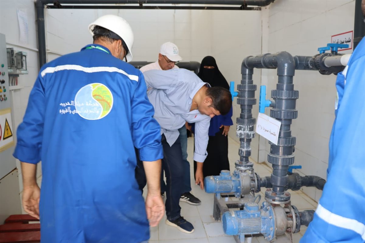 مياه الفيوم: محطة مياه الريان تستوفي متطلبات الإدارة الفنية المستدامة(TSM )