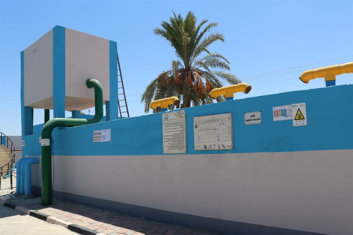مياه الفيوم: محطة مياه الريان تستوفي متطلبات الإدارة الفنية المستدامة(TSM )