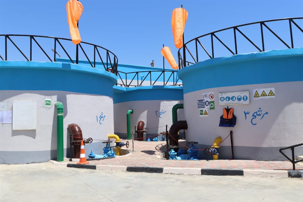 مياه الفيوم: محطة مياه الريان تستوفي متطلبات الإدارة الفنية المستدامة(TSM )