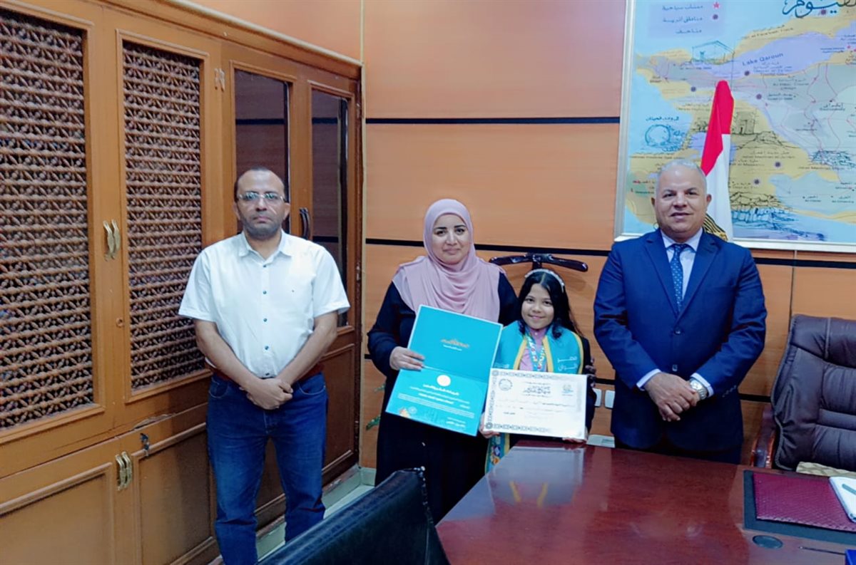 قبيصي: الفيوم تحصد المركز الثالث على مستوى الجمهورية في المشروع الوطني للقراءة