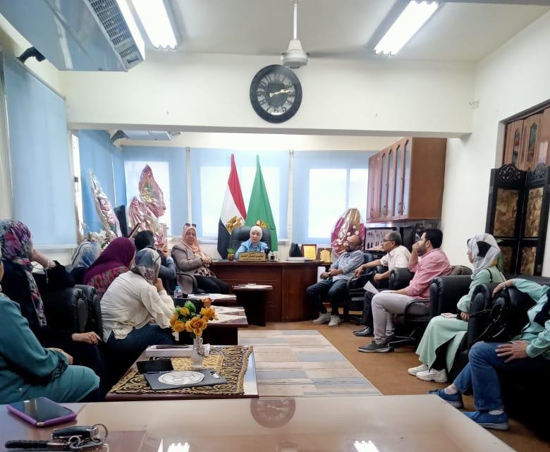 وكيل وزارة الصحة تعقد اجتماعا لمناقشة بروتوكول وزارة الصحة الجديد بعمليات الرمد <br>