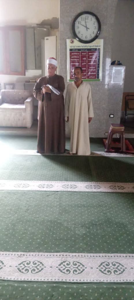 مدير مديرية أوقاف الفيوم يواصل جولاته المرورية على المساجد 