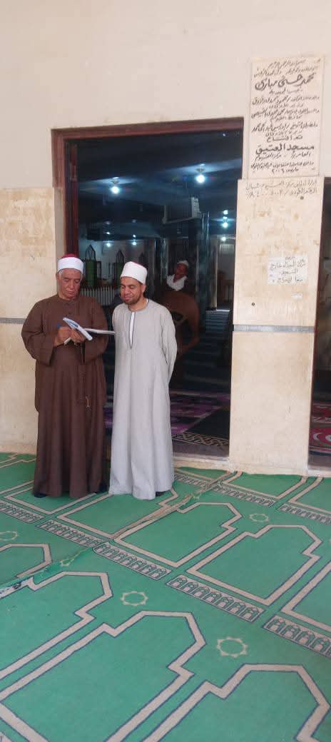 مدير مديرية أوقاف الفيوم يواصل جولاته المرورية على المساجد 