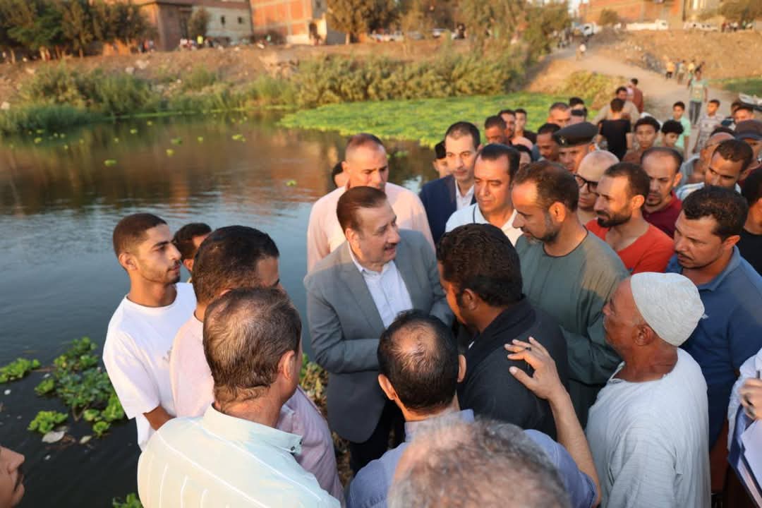 محافظ المنوفية يزور المواقع المتضررة