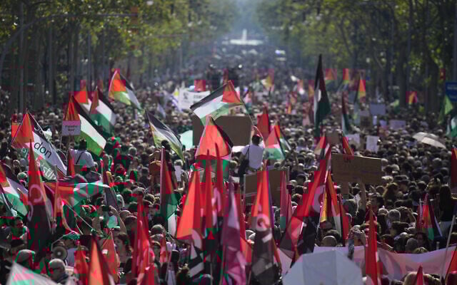 مظاهرات برشلونة