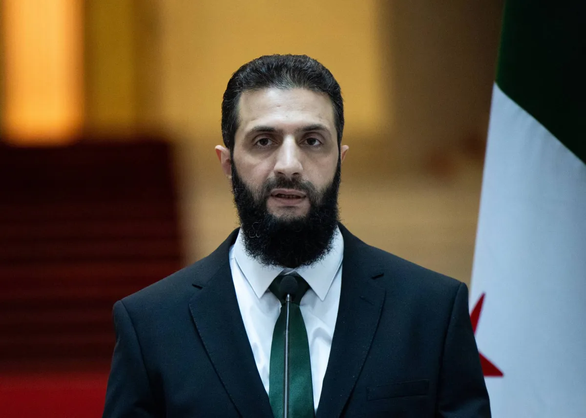 <strong>الرئيس السوري أحمد الشرع</strong>