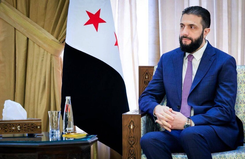 <strong>الرئيس السوري أحمد الشرع</strong>