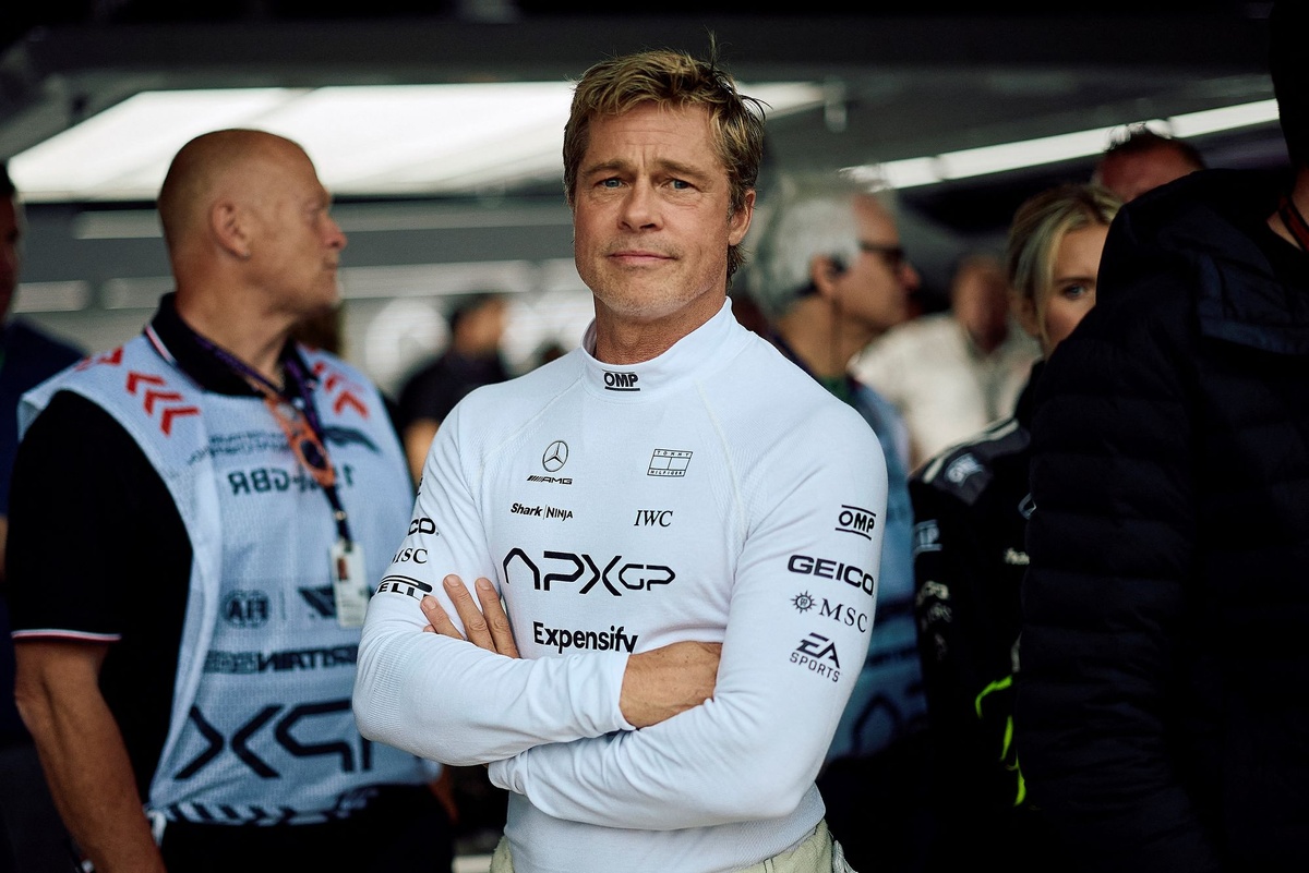 براد بيت في فيلم F1