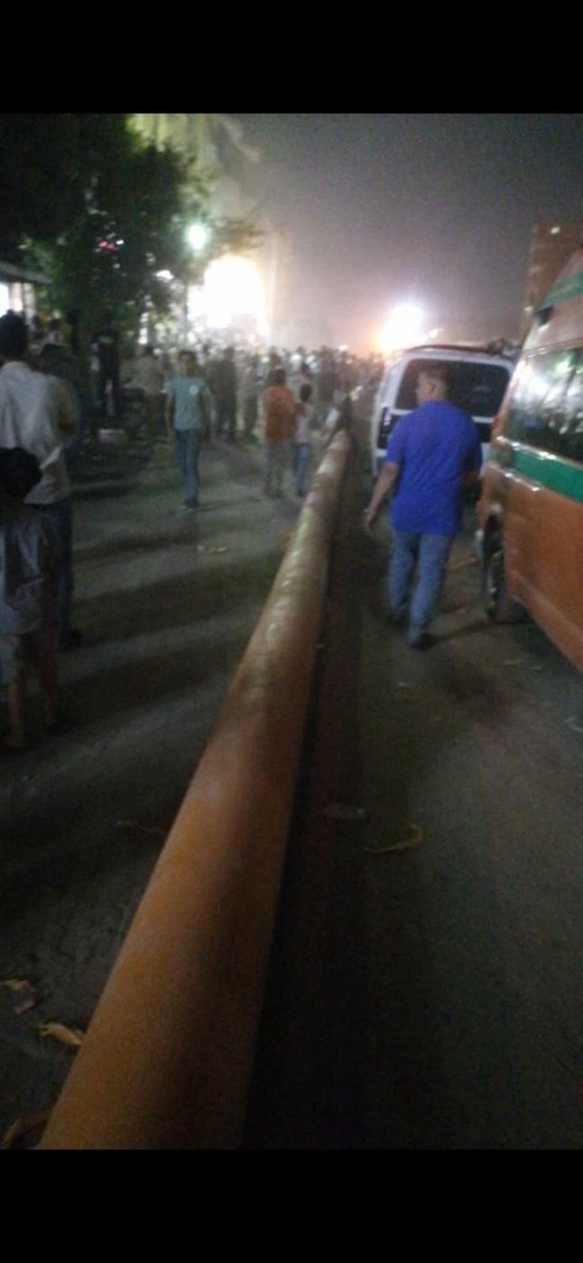 خط الغاز تحت الإنشاء