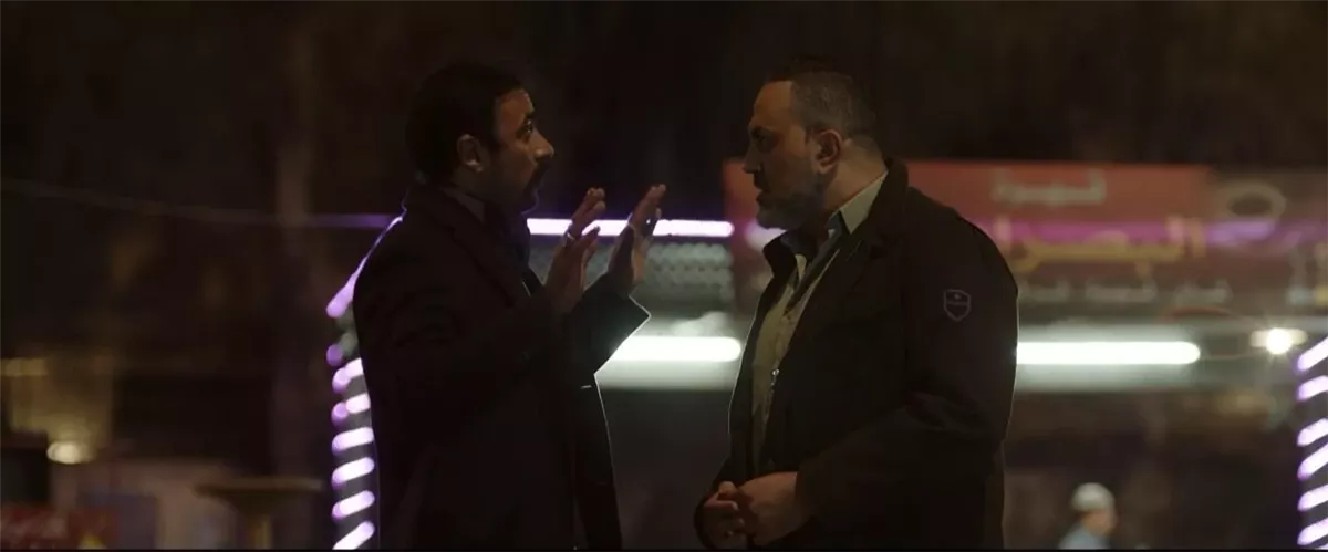 خالد سرحان وأحمد العوضي في مسلسل اللي مالوش كبير
