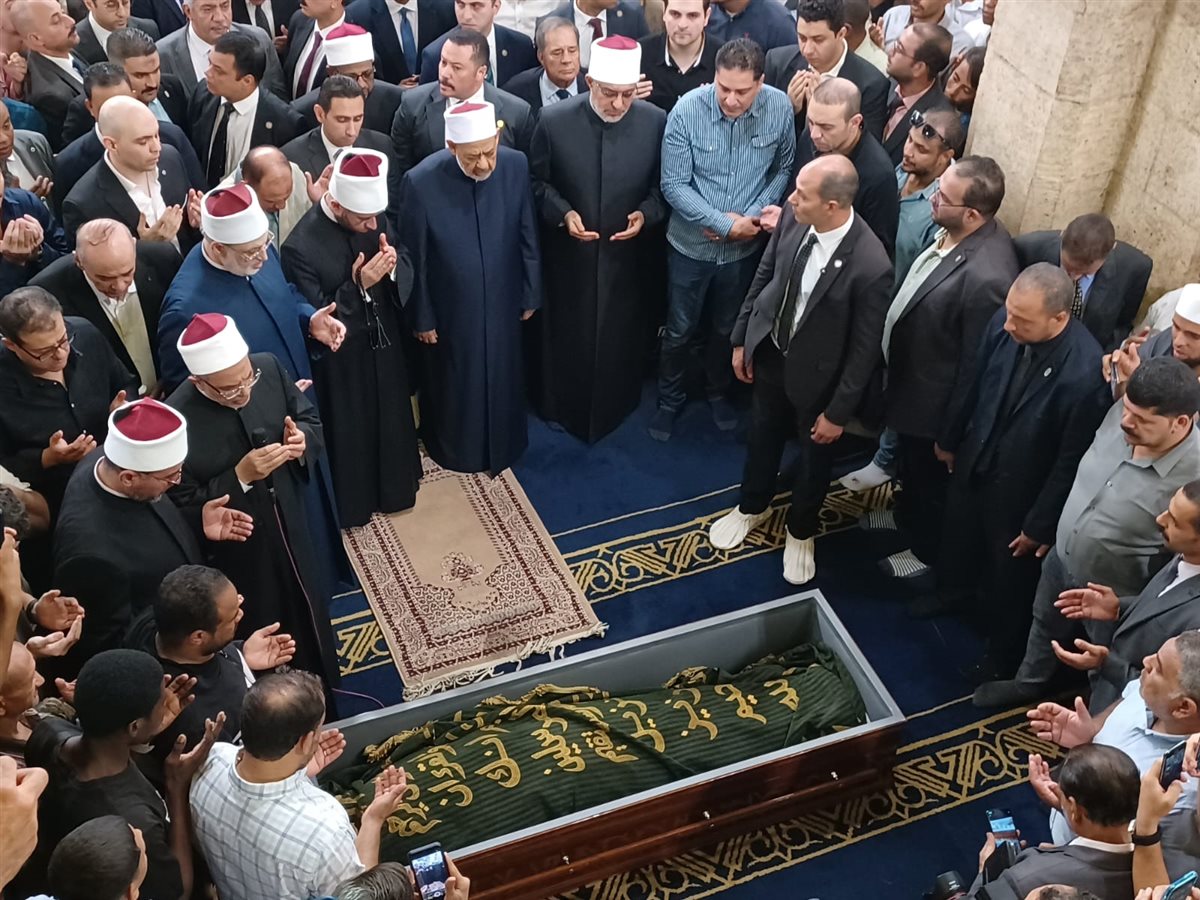 جنازة الدكتور أحمد عمر هاشم 