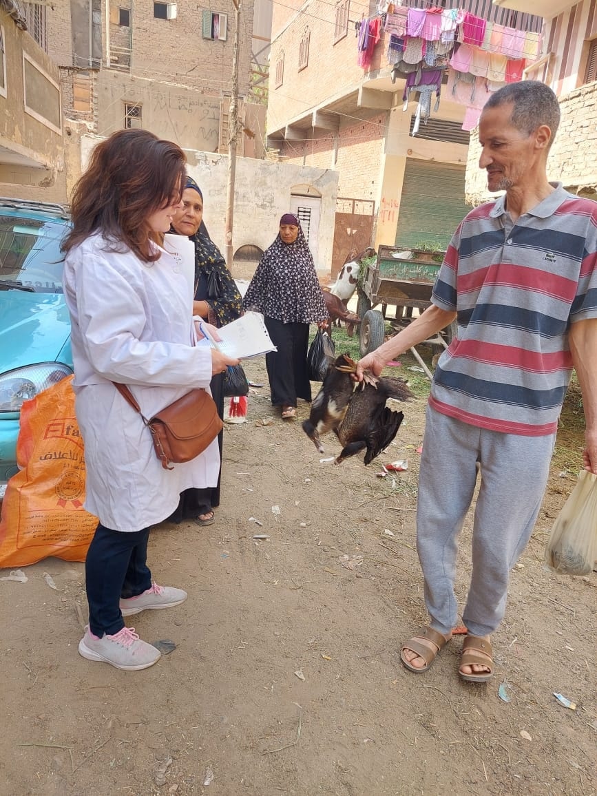 تحصين 25795 رأس ماشية ضد أمراض الحمى القلاعية والوادي المتصدع والجلد العقدي<br>