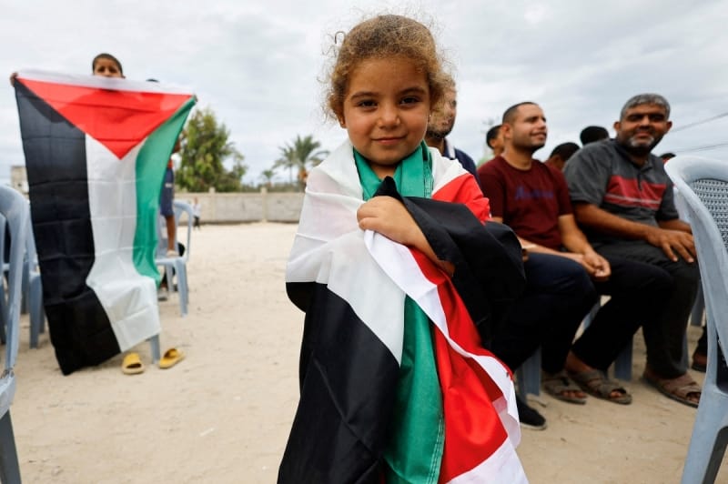 <strong>احتفالات غزة بوقف إطلاق النار</strong>