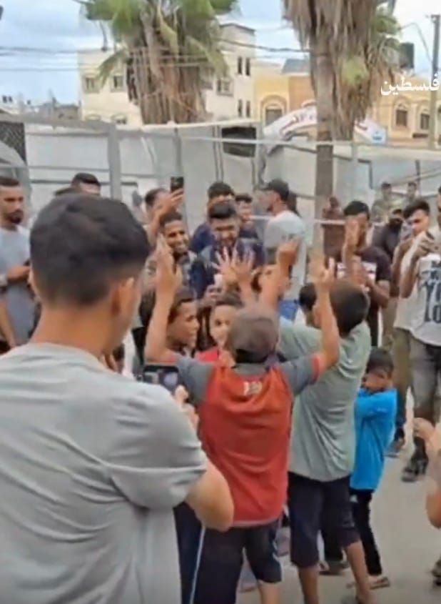 <strong>احتفالات غزة بوقف إطلاق النار</strong>