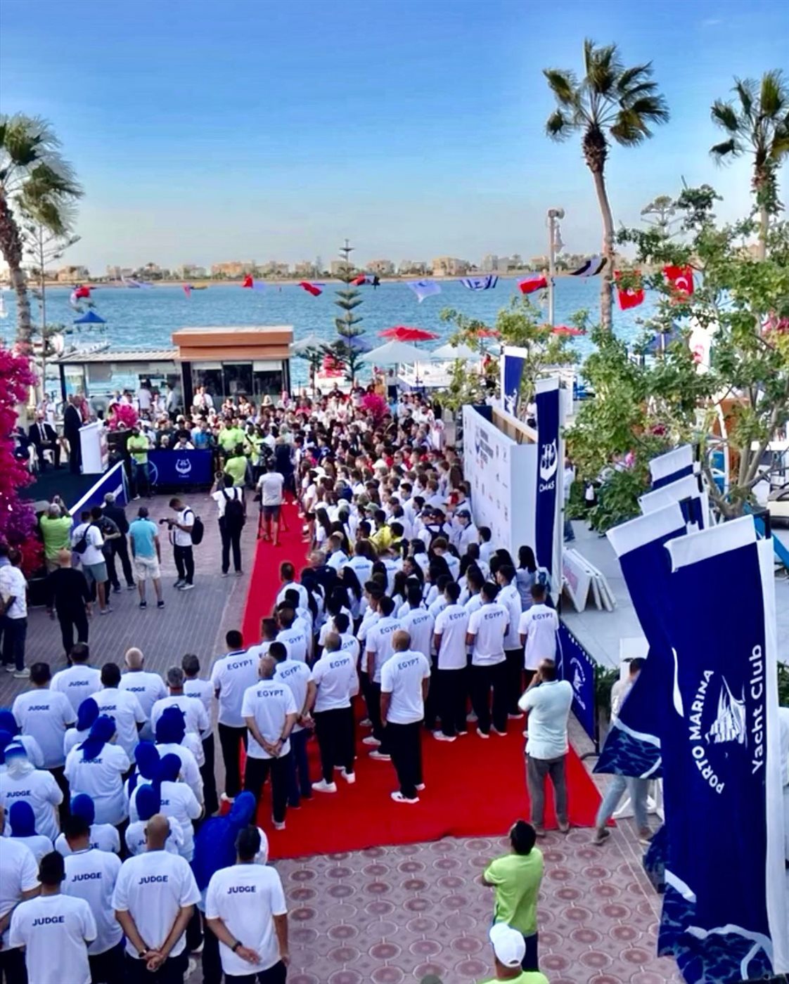 بطولة العالم للزعانف بمارينا