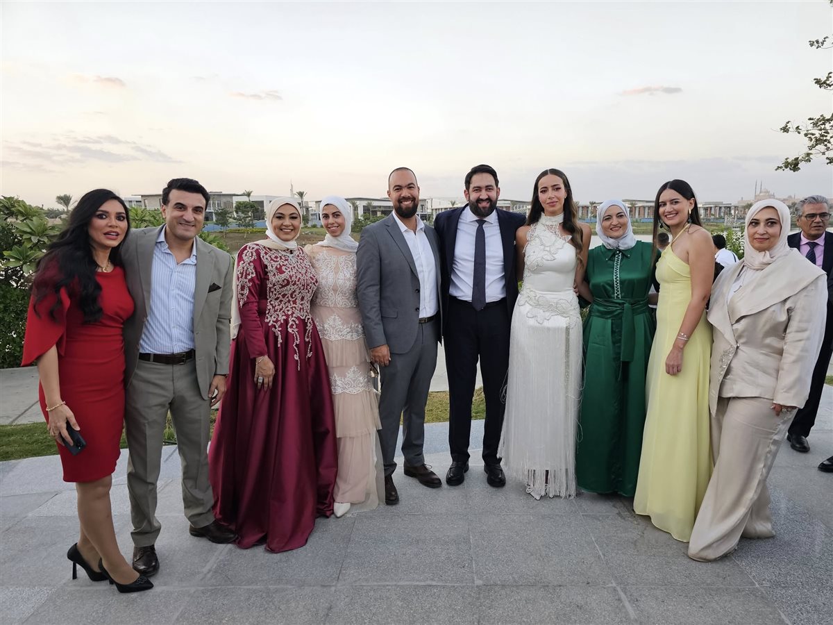 عقد قران نجل الإعلامي خيري رمضان