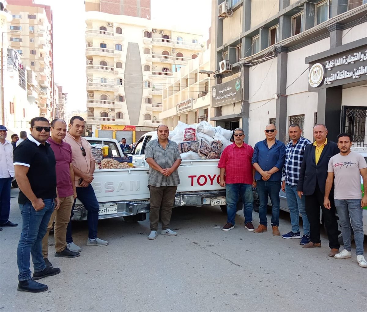 تموين الفيوم يضبط طن ونص لحوم دجاج وكبده منتهية الصلاحية وغير صالحة للاستهلاك الآدمي<br>