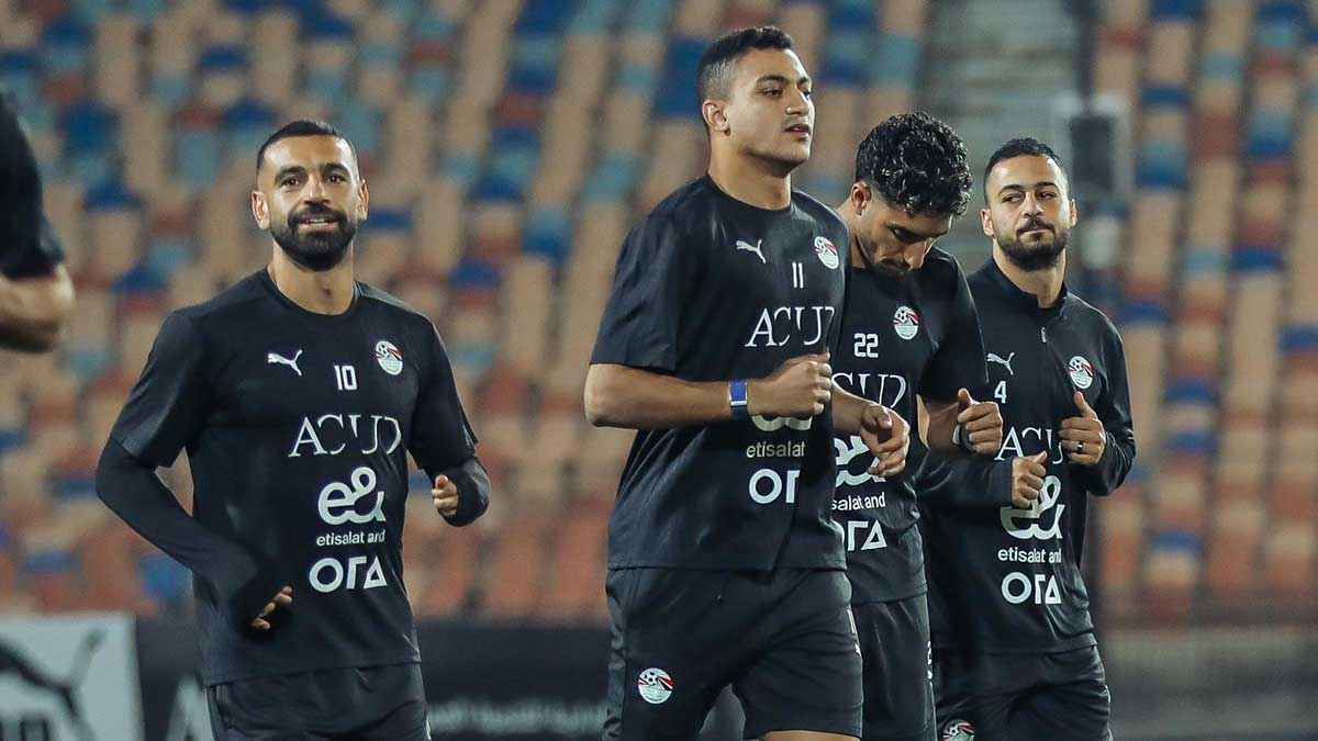 صلاح ومرموش يغيبان عن تشكيل منتخب مصر أمام غينيا بيساو