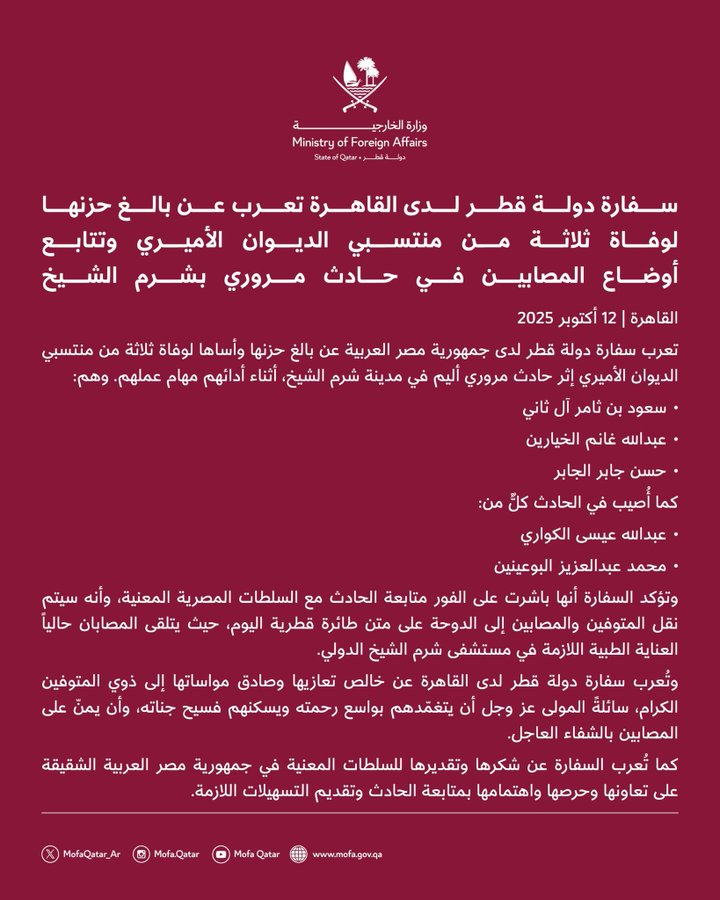 <strong>سفارة دولة قطر</strong>