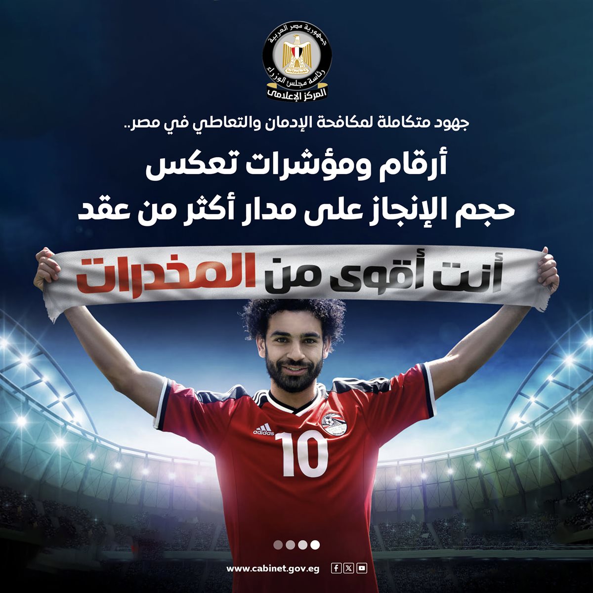 جهود الدولة لمكافحة الإدمان والتعاطي في مصر