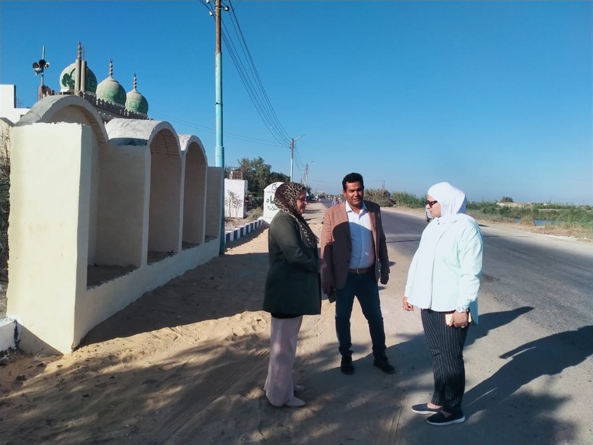 شرين: أعمال النظافة والتجميل والتطوير شملت الميادين العامة والأسوار التجميلية <br>