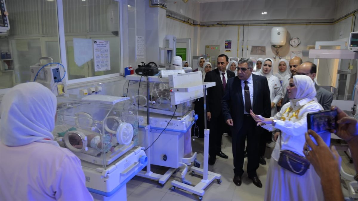 محافظ الدقهلية يفتتح مبنى عمران بمستشفى دكرنس العام بعد تطويره