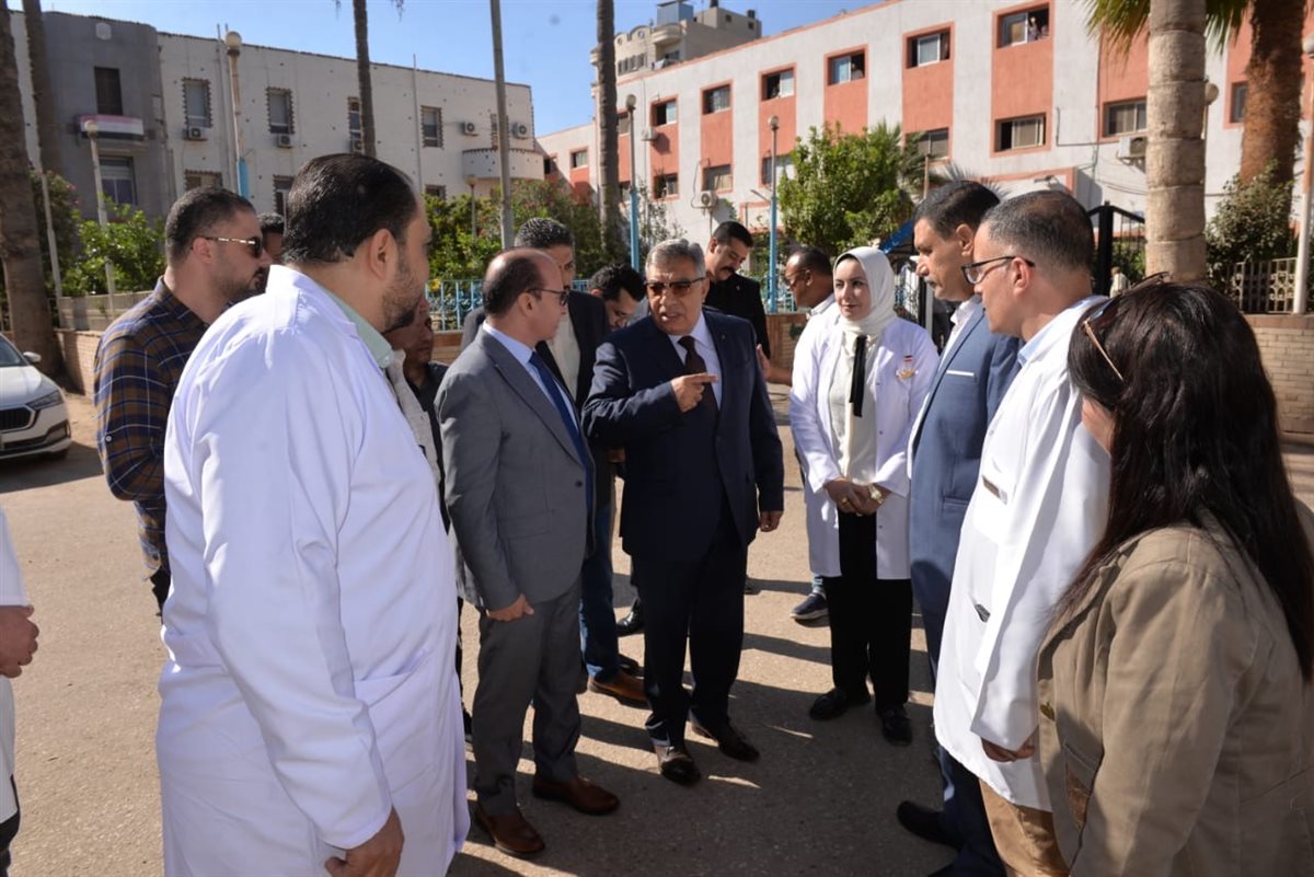 محافظ الدقهلية يفتتح مبنى عمران بمستشفى دكرنس العام بعد تطويره