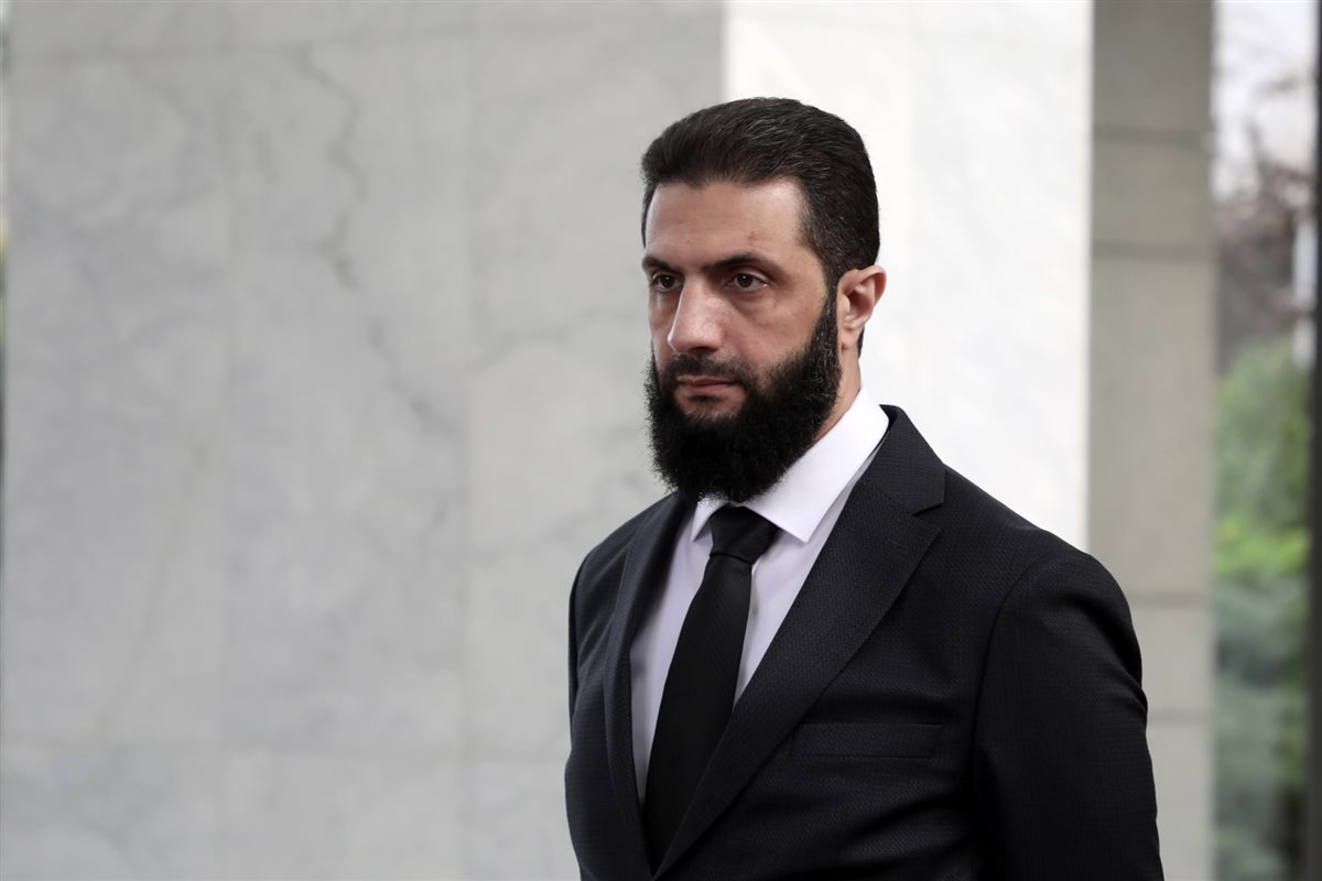 <strong>الرئيس السوري أحمد الشرع</strong>