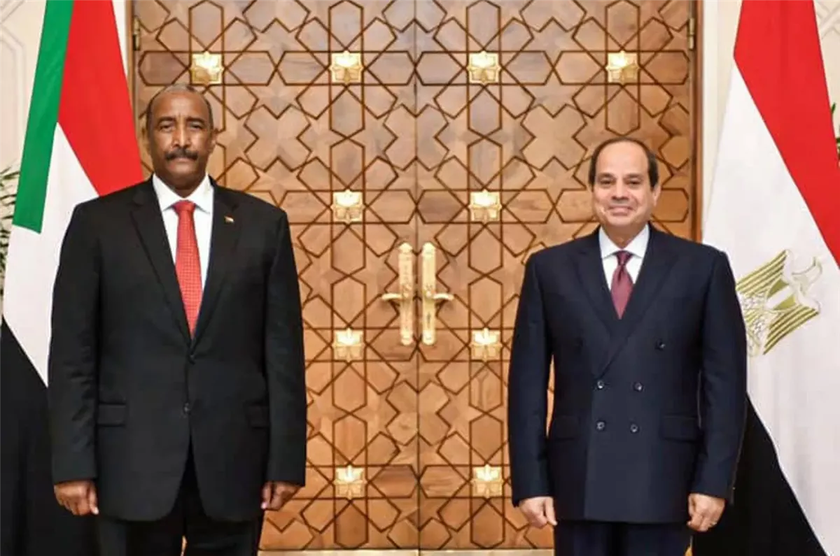 <strong>مباحثات السيسي والبرهان</strong>