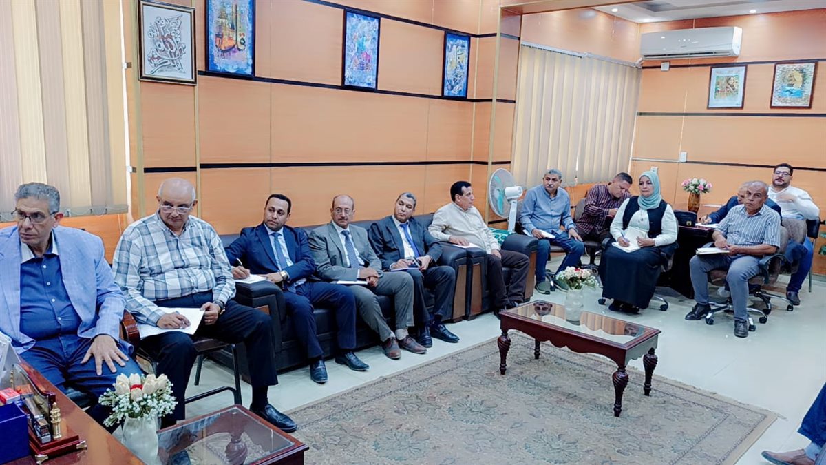 قبيصي: تشجير جميع المدارس وتفعيل برنامج القرائية ولجان متابعات مفاجئة لجميع مدارس الفيوم