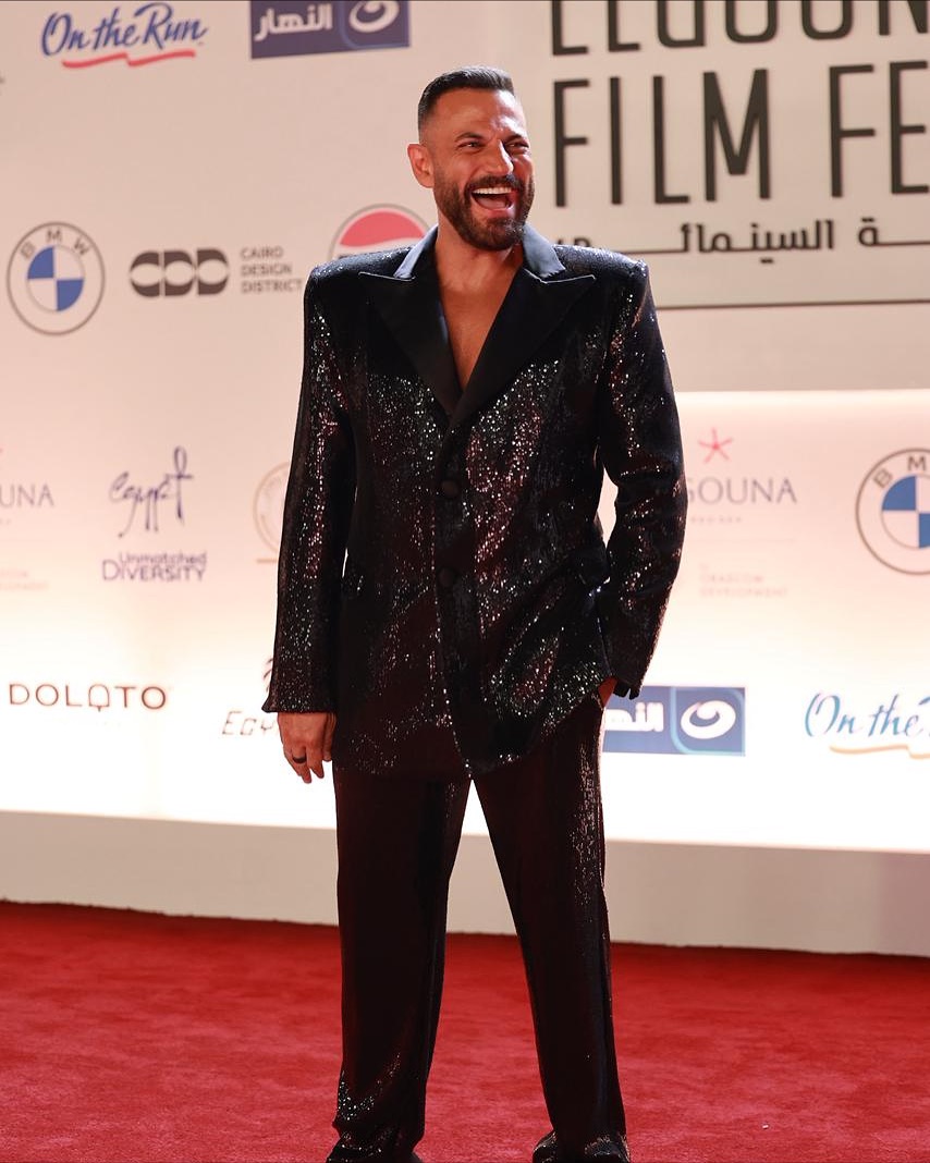 نجوم الفن في حفل افتتاح مهرجان الجونة السينمائي بدورته الثامنة