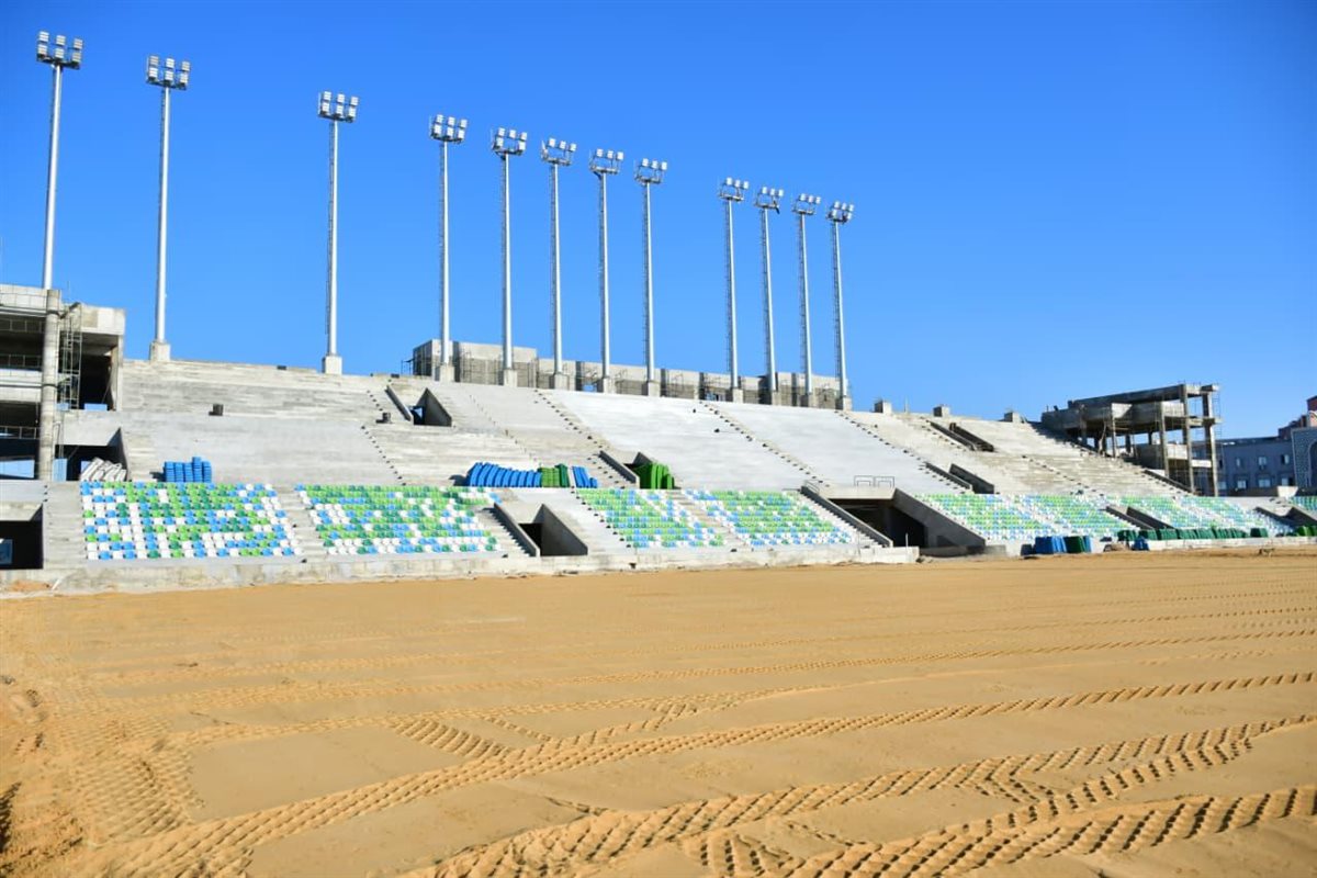 <strong>مشروع إنشاء استاد النادي المصري الجديد</strong>