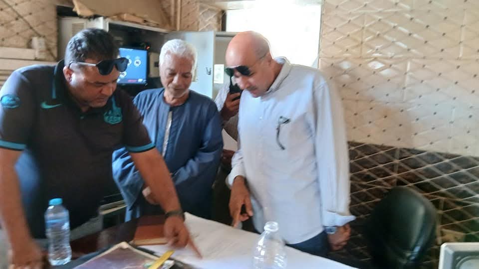 رئيس مركز ومدينة طامية يتابع محطات الوقود ومجمع سيارات طامية وتطبيق التعريفة الجديدة