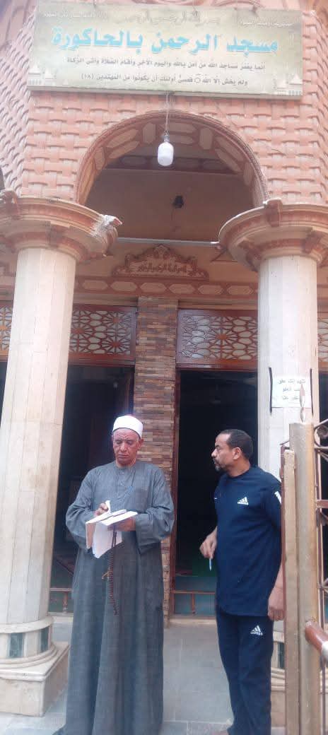 مدير مديرية أوقاف الفيوم يواصل جولاته المرورية على المساجد قبيل صلاة الجمعة