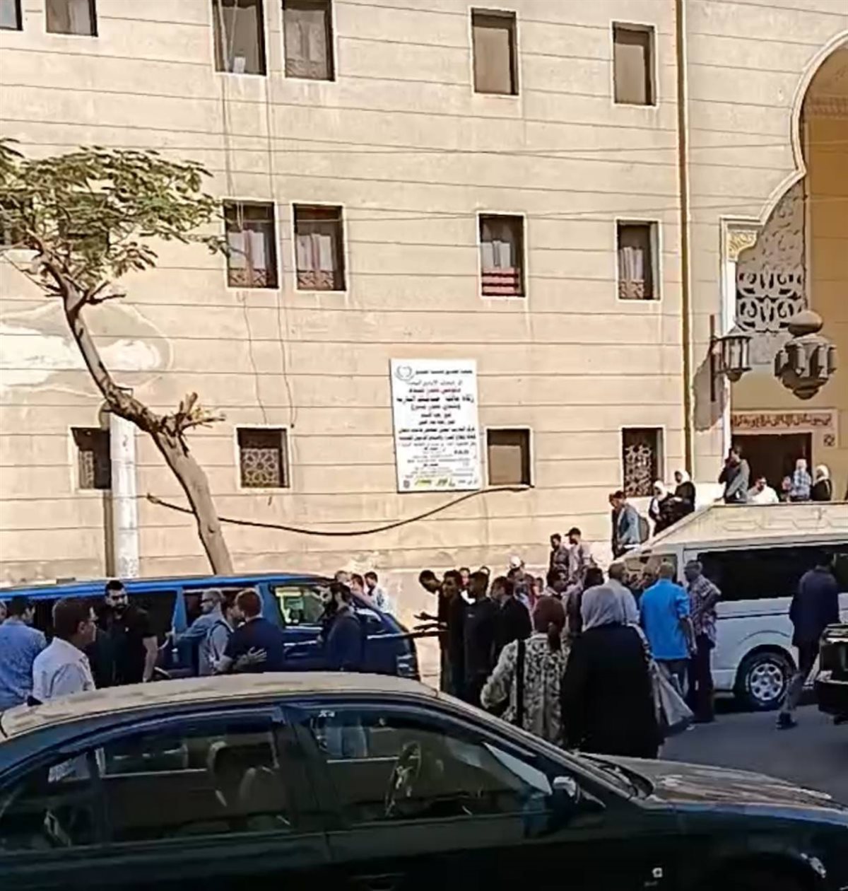 جنازة والدة الدكتورة هالة زايد