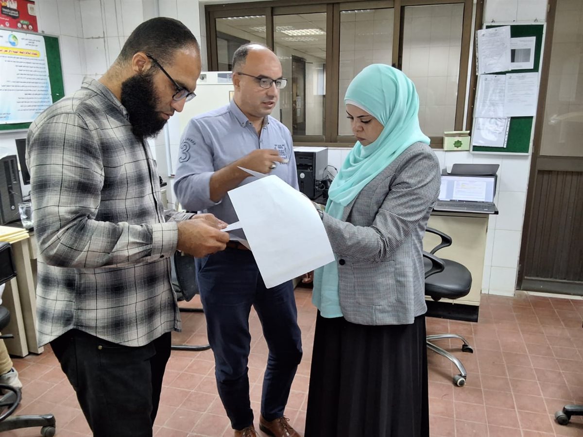مياه الفيوم.. زيارة المراجعة البينية لاعتماد شهادة الأيزو لمعمل المعايرة