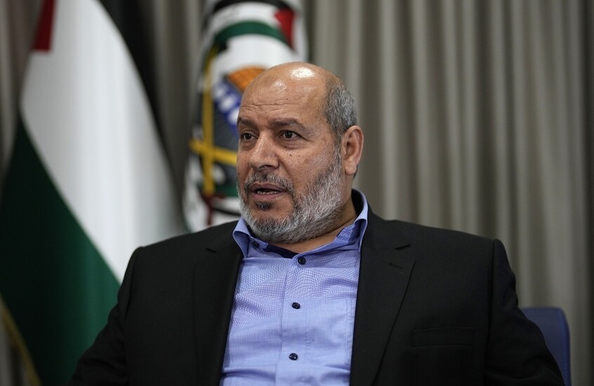 <strong>خليل الحية، قائد حركة حماس في قطاع غزة</strong>